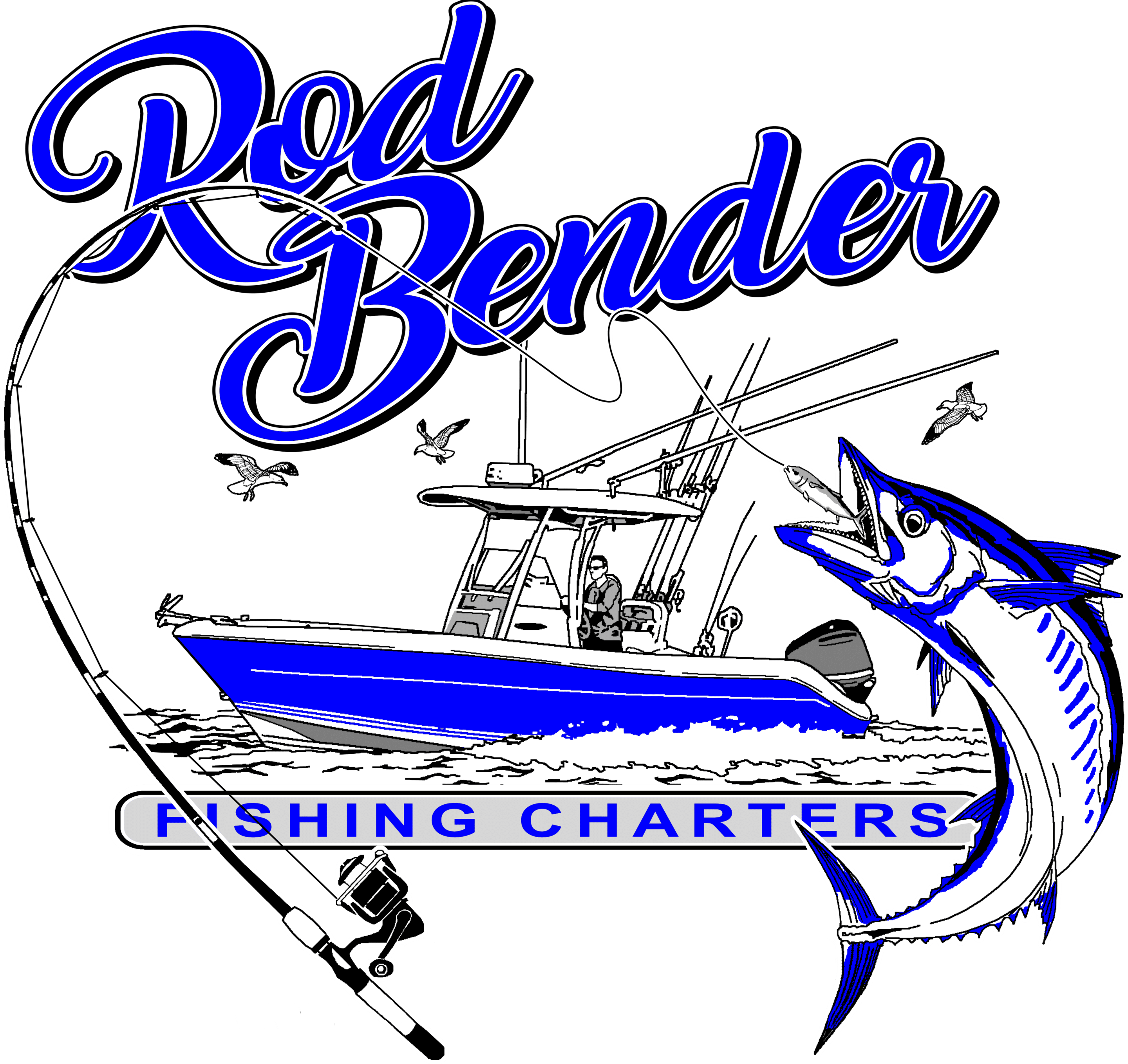 Rod Bender Fishing Charters, LLC Logo